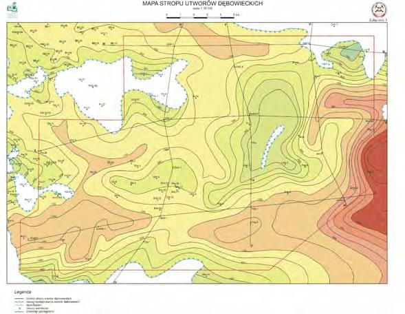 by Lower Miocene sandstones eastern and