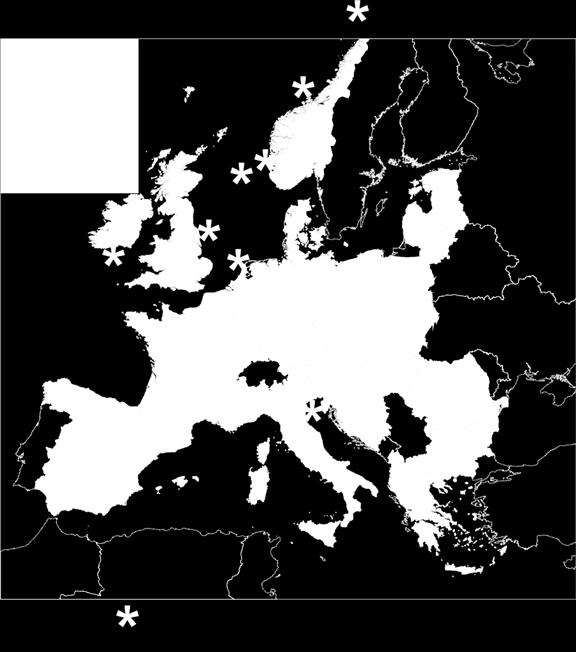 Two projects under the EU ETP ZEP Demonstration Programme are launched For much of Europe (green colour) basic knowledge on CO2 geological