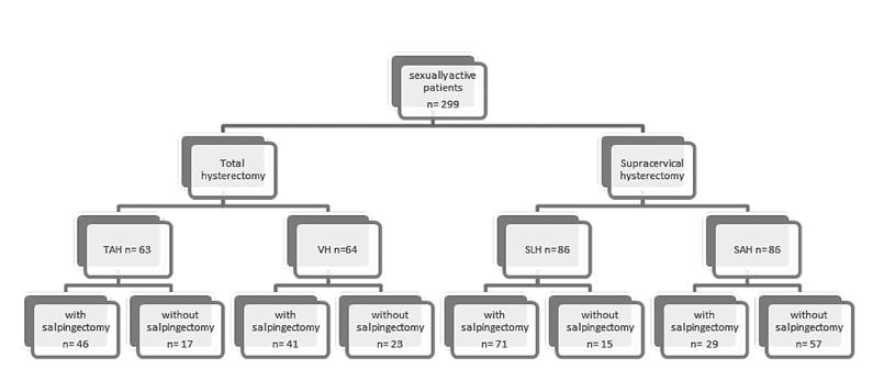 28 Vh (n=97) 50.1±4.98 28.97±7.41 2.69±1.37 Sah (n=98) 47.4±4.86 27.58±6.19 2.63±1.33 Main outcome measures Figure 1.