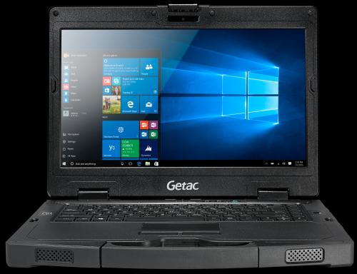 Getac S410 Semi Rugged Notebook 14" HD / FHD Wzmocniony przemysłowo-biznesowy notebook 14" LCD VI generacja procesorów Intel Core Wytrzymałość