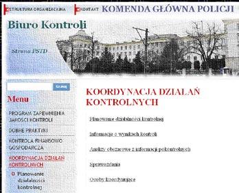 polskiej formacji policyjnej Serwis Informacyjny Biura Kontroli KGP Na potrzeby wypracowania jednolitego standardu postępowania w zarządzaniu informacją, w tym efektywnego przebiegu procesu