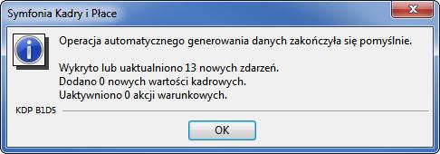 W tym celu wystarczy zmodyfikować interesujące nas pola. Aktywne składniki kryterium są oznaczone w kolumnie. Nieoznaczone kryteria nie będą uwzględniane podczas filtrowania zdarzeń.