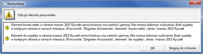 Podręcznik użytkownika Sage Symfonia Kadry i Płace 72 wego do celów prywatnych \ Rejestracja kwoty potrącenia za używanie samochodu służbowego do celów prywatnych.