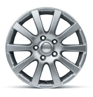 K82212221 10-RAMIENNA FELGA ALUMINIOWA 18 18 TEN SPOKE ALLOY WHEEL FELGA ALUMINIOWA 20 20 ALLOY WHEEL W kolorze jasnego chromu, z kapslem