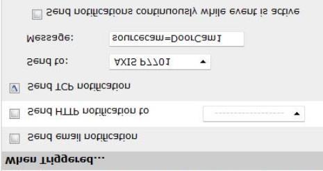 Zdarzenia Ethernetowe Całkowicie nowa koncepcja Menedżera Zdarzeń pozwala ustawić zdarzenia pomiędzy urządzeniami.