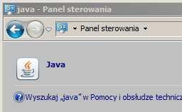 zmodyfikowanie pewnych ustawień w JAVA.