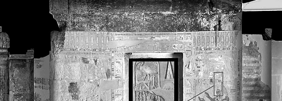Grobowiec w świątyni Hatshepsut w Deir el Bahari (Egipt) Północna