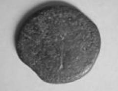 Rzymska moneta z brązu