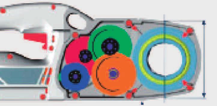 Gwintowanie elektryczne Zestaw SUPERTRONIC 1250 Zestaw zawiera: SUPERTRONIC 1250 do Ø 1.