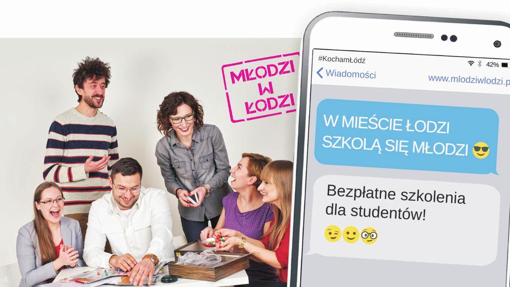 BEZP ATNE SZKOLENIA - TWOJA KARIERA W TWOICH RÊKACH Szkolenia dla studentów organizowane s¹ przy wspó³pracy z firmami szkoleniowymi i ³ódzkimi pracodawcami - partnerami programu "M³odzi w odzi".