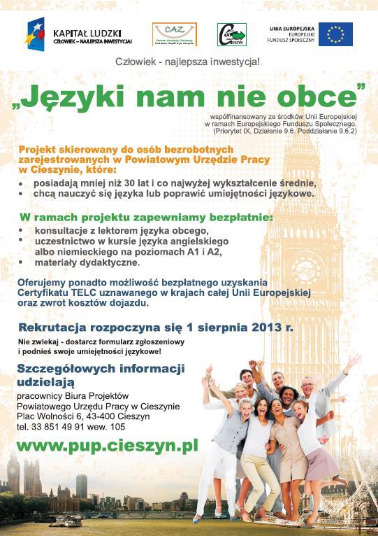 JĘZYKI NAM NIE OBCE - 9.6.