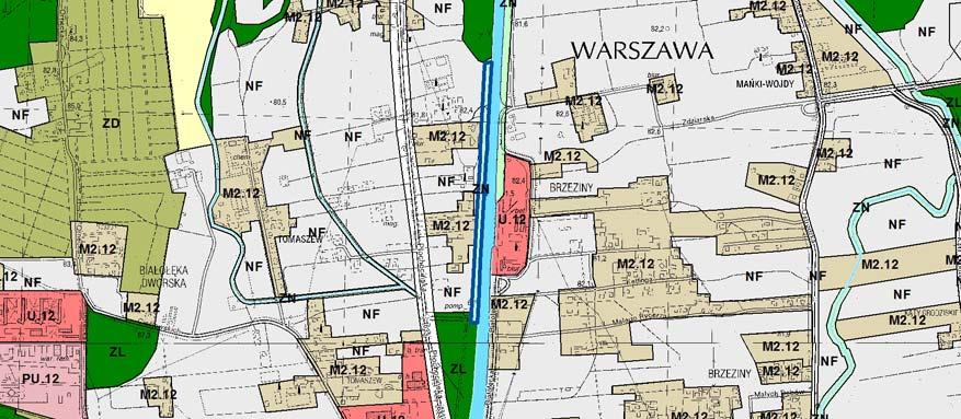 RYSUNEK NR 1 Struktura funkcjonalna - uwarunkowania zagospodarowania