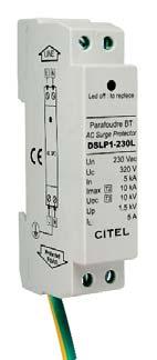 prąd wyładowczy (1 x 8/20 μs) Udar kombinowany (IEC 61643-11) (1.2/50 μs - 8/20 μs) Udar kombinowany IEEE (C62.41.2) (1.