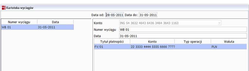 wyciągu z pliku, który można wygenerować na stronie banku w formacie MT-940.