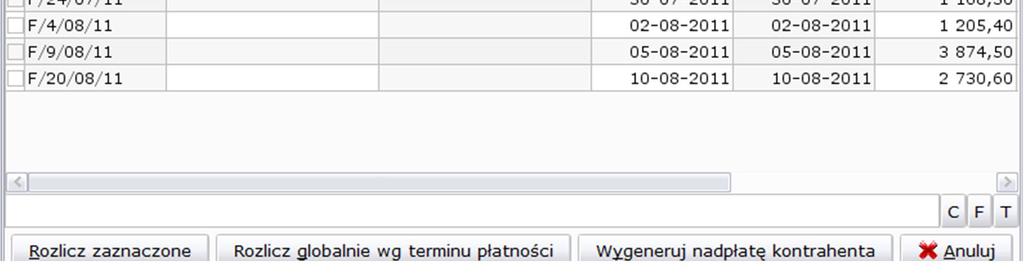 Ponieważ to wyciąg bankowy jest dokumentem, który będzie księgowany, nastąpi odwiązanie rozliczeń od historii operacji i przepisanie rozliczenia na wyciąg bankowy, co