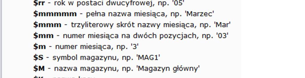 proponowanych przez autorów. Stwarza również możliwość przygotowania własnych wzorców dokumentu przy użyciu programu ireport.