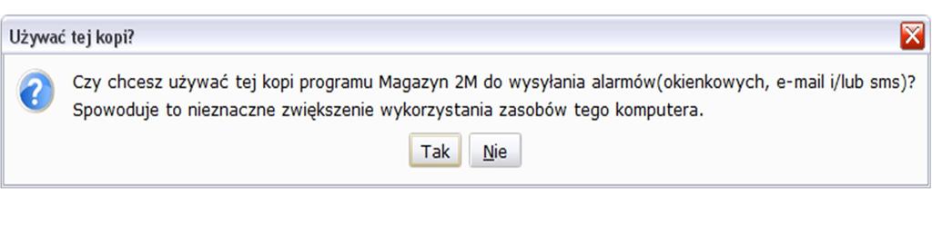 stanowiska w sieci, które fizycznie będzie obsługiwać procedury wysyłania powiadomień.