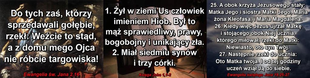 WSPARCIE LITURGII SŁOWA System pozwala na prezentację refrenów psalmów responsoryjnych lub tekstów liturgii słowa bądź wybranych fragmentów Pisma Świętego, na które chce kapłan zwrócić szczególną