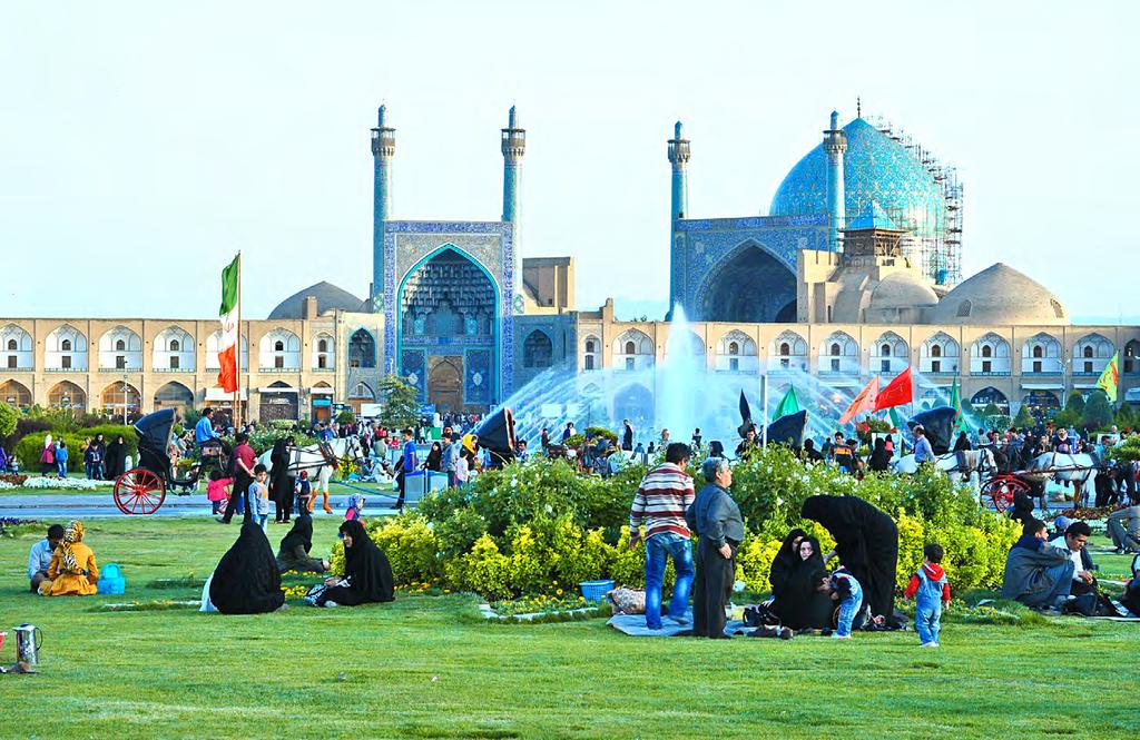 Isfahan, plac Naqsh-e Jahan, centrum miasta