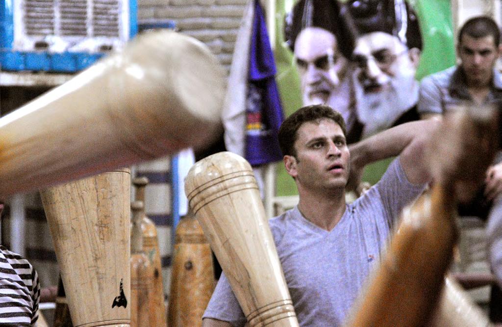 Yazd, irańska siłownia ćwiczenia