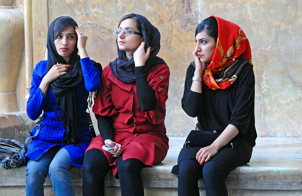 Isfahan, młode Iranki