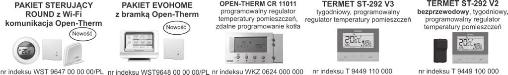 zapewniający niezwykle szeroki zakres modulacji (11%-100%) palnik cylindryczny wykonany ze stali nierdzewnej o niskiej emisji NOx (klasa 5) wysokoefektywna pompa obiegowa (EEI 0,) z automatycznym