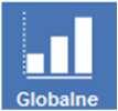 10.1.1 Raporty grupy Globalne Aby wejść w ten zakres raportów klikamy w ikonę wyszukiwania widoczna jest na Rys. 280.. Lista okna do określania parametrów Rys.