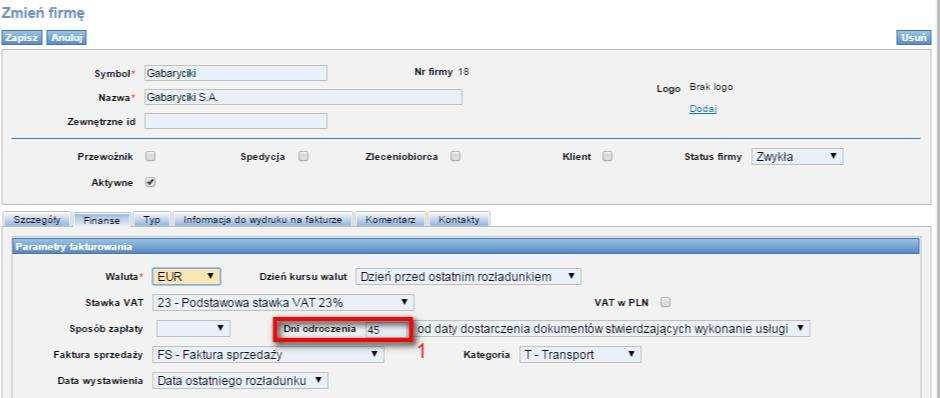 Zmiany zapisujemy klikając przycisk [Zapisz] (Rys. 441, poz. 2). Rys. 441 Wprowadzenie numeru Telefonu komórkowego 12.