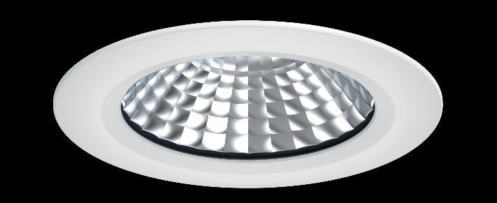 ROUND PL ROUND to oprawa LED typu downlight o podwyższonej szczelności.