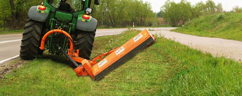 +90 ). Wyposażone w noże typu I mogą rozdrabniać gałęzie o średnicy nawet do 10 cm.