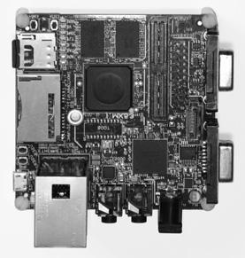 Wstęp 15 Rys. 1. i.mx6 w kontekście innych procesorów architektury ARM Rodzina układów Freescale i.mx6 i.mx6 to nowoczesny układ typu SoC System on Chip.