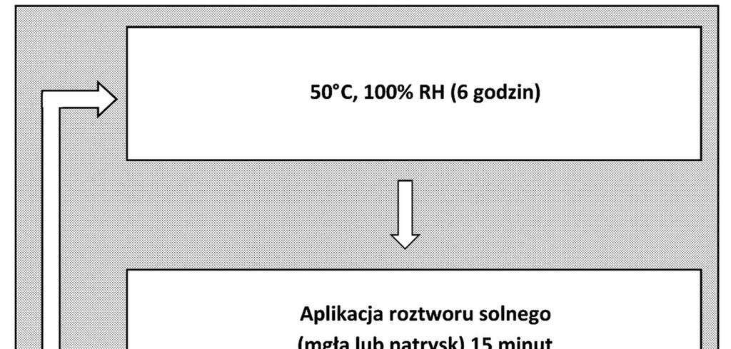 2017 Redakcja naukowa tomu: SKOTNICKA-ZASADZIEŃ Bożena Pojedynczy cykl korozyjny opisujący test przedstawiono na rysunku 11.