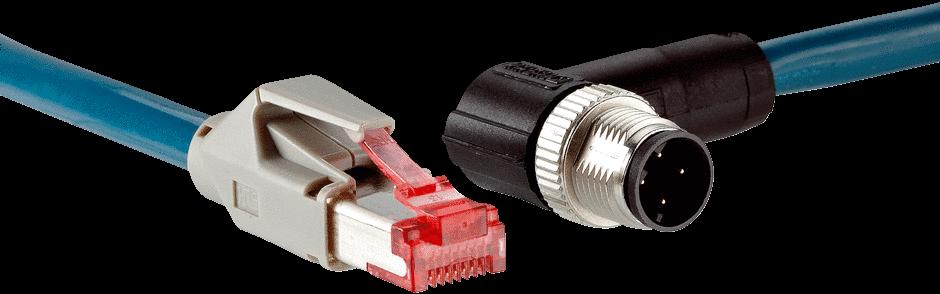 PROFINET, PVC, ekranowany, 5 m SSL-2J04-G05MZ60 6048245 SSL-2J04-G10ME60 6047918 Głowica B: Wtyk, RJ45, 4 piny, prosty Przewód: PROFINET, PVC, ekranowany, 10 m