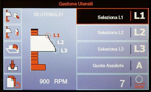 53 OSŁONA WRZECIONA "FLEX" Automatyczna regulacja osłony wrzeciona w stosunku do średnicy narzędzia.