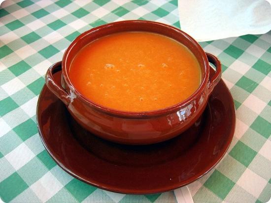 owocowych, lodu Gazpacho - hiszpańska zupa.