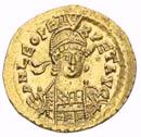 Marcjan 450-457, solidus, Konstantynopol, Aw: Popiersie w zbroi i