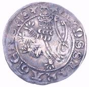 100,- 48 49 50 51 LITWA *49. Witold 1392-1430, pieniàdz litewski wybity po roku 1401, Aw: Grot w óczni z krzy ykiem.