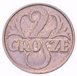 2 grosze 1934, Warszawa, Parchim. 102 i I- 100,- *756.