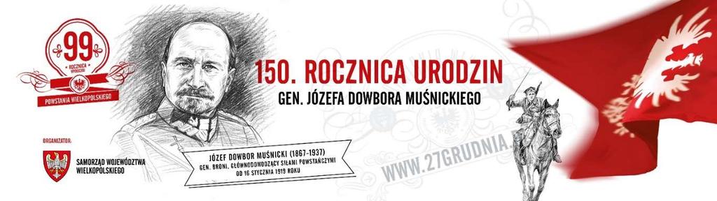 26 grudnia 2017 roku, Poznań Dworzec Letni PKP 16.00 Przyjazd Ignacego Jana Paderewskiego do Poznania Organizator inscenizacji: Poznański Chór Nauczycieli im.