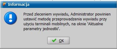 Pozostając na głównym oknie Pomostu w roli Administratora, z drzewka funkcji należy wybrać pozycję Emp@tia -> Użytkownicy terminali mobilnych.