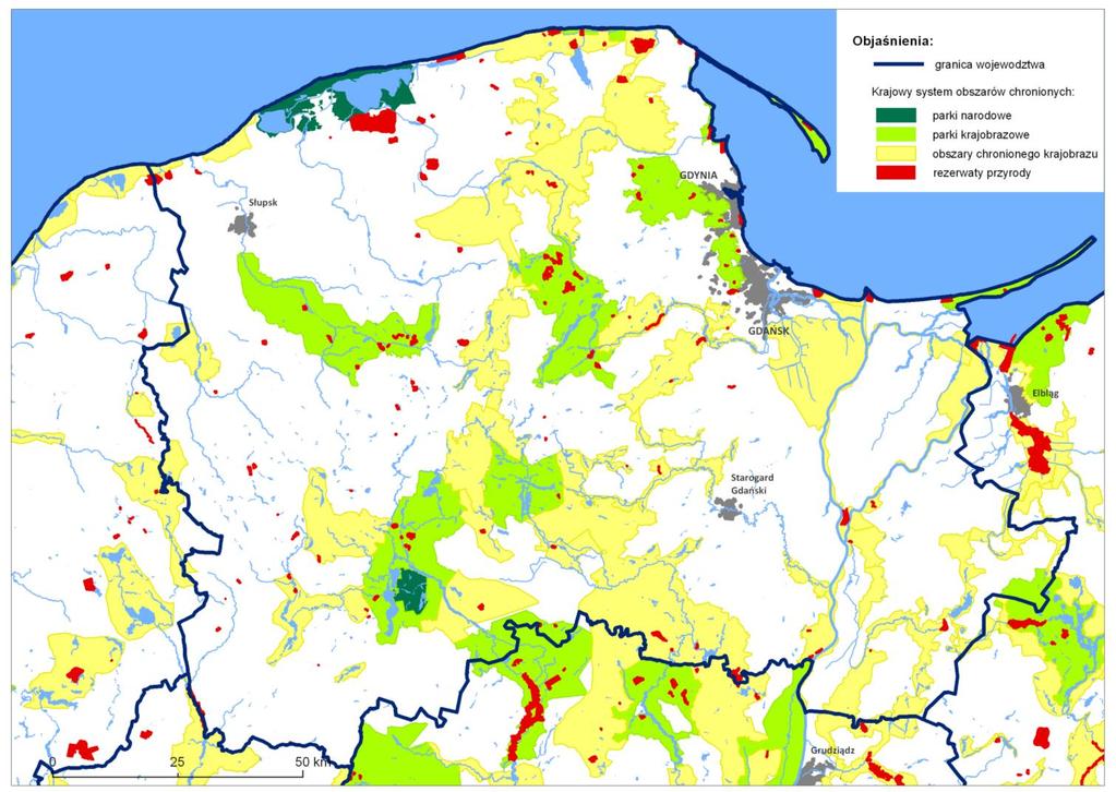 Formy ochrony przyrody Krajowy System Obszarów