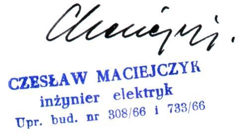 Projekt Wykonawczy Osiągnięcie oszczędności zużycia energii elektrycznej dla oświetlenia ulicznego w Gminie Radzionków -