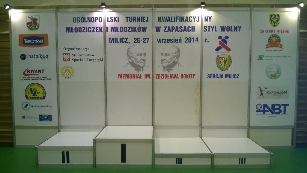 Organizatorzy: - Ministerstwo Sportu i Turystyki - Polski Związek Zapaśniczy - Starostwo Powiatowe w Miliczu - Urząd Miejski w Miliczu - Dolnośląski Związek Zapaśniczy - WKS ŚLĄSK sekcja zapasów styl