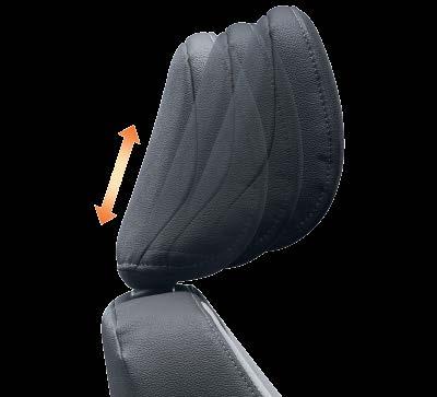 Przednie / boczne / kurtynowe i kolanowe poduszki powietrzne Picanto standardowo