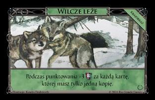 Żetony kładzie się na kartach Ruin (z rozszerzenia Mroczne wieki), jeśli biorą udział w rozgrywce, ale nie na Targu rolnym, Świątyni ani na Dzikim gonie (są to bowiem karty typu Akcja Gromadzenie).