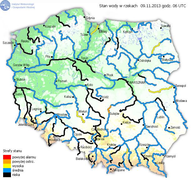 INFORMACJE HYDROLOGICZNO -