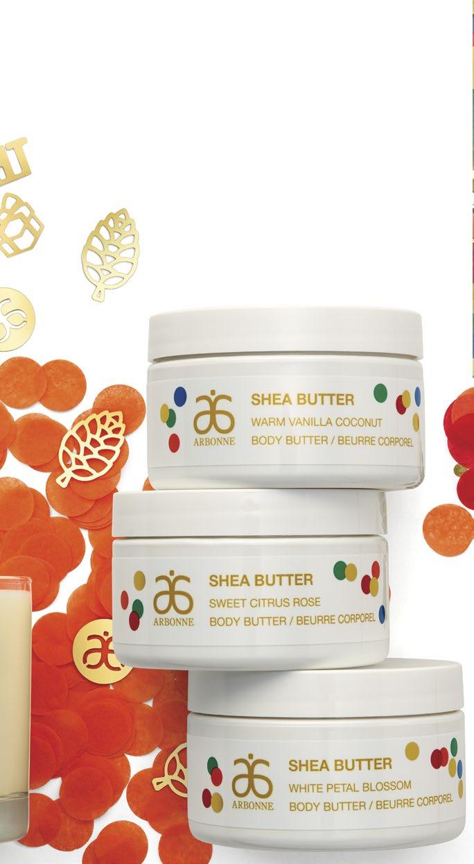 Shea Butter Zestaw trzech produktów do ciała Te trzy nawilżające masła do ciała staną się Twoimi nowymi i najlepszymi sprzymierzeńcami w przypadku suchej skóry.