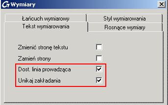 Rysunki 3: Lepsze położenie wymiarów Advance Steel Względne oraz całkowite wymiary (na żądanie) są automatycznie układane bez