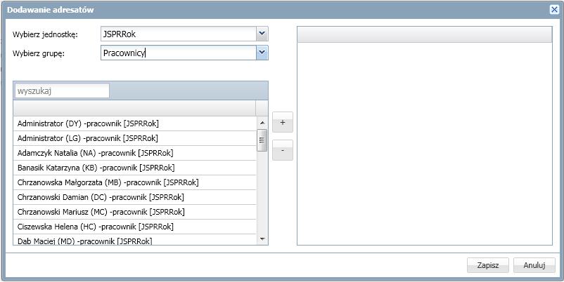 Informacje podstawowe o systemie Uczniowie Optivum NET + W folderach Odebrane, Wysłane i Usunięte znajdują się etykiety: Dzisiaj, W tym tygodniu, W ubiegłym tygodniu, Dwa tygodnie temu, Trzy tygodnie