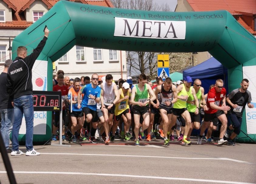 BIEG WOJCIECHOWY (V edycja 07.05.2017) Jest to cykliczne wydarzenie sportowe o charakterze biegu masowego.